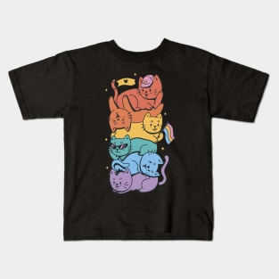 Pride of Cats Kids T-Shirt
